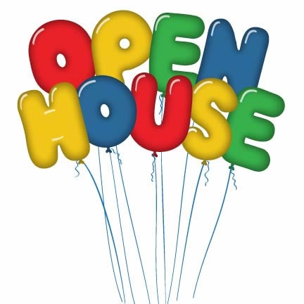 ... Free Clip Art Open House  - Open House Clipart