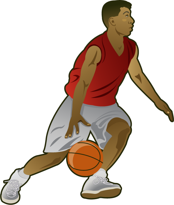 Free Clip-Art: People » Sports » Basketball player