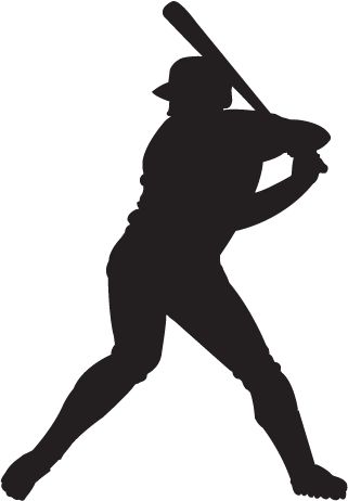 Free Clip-Art: People   Sports   Silhouette Baseball Player - ClipArt Best - ClipArt Best | The Locker Room | Pinterest | Clip art, Sports and Baseball ...