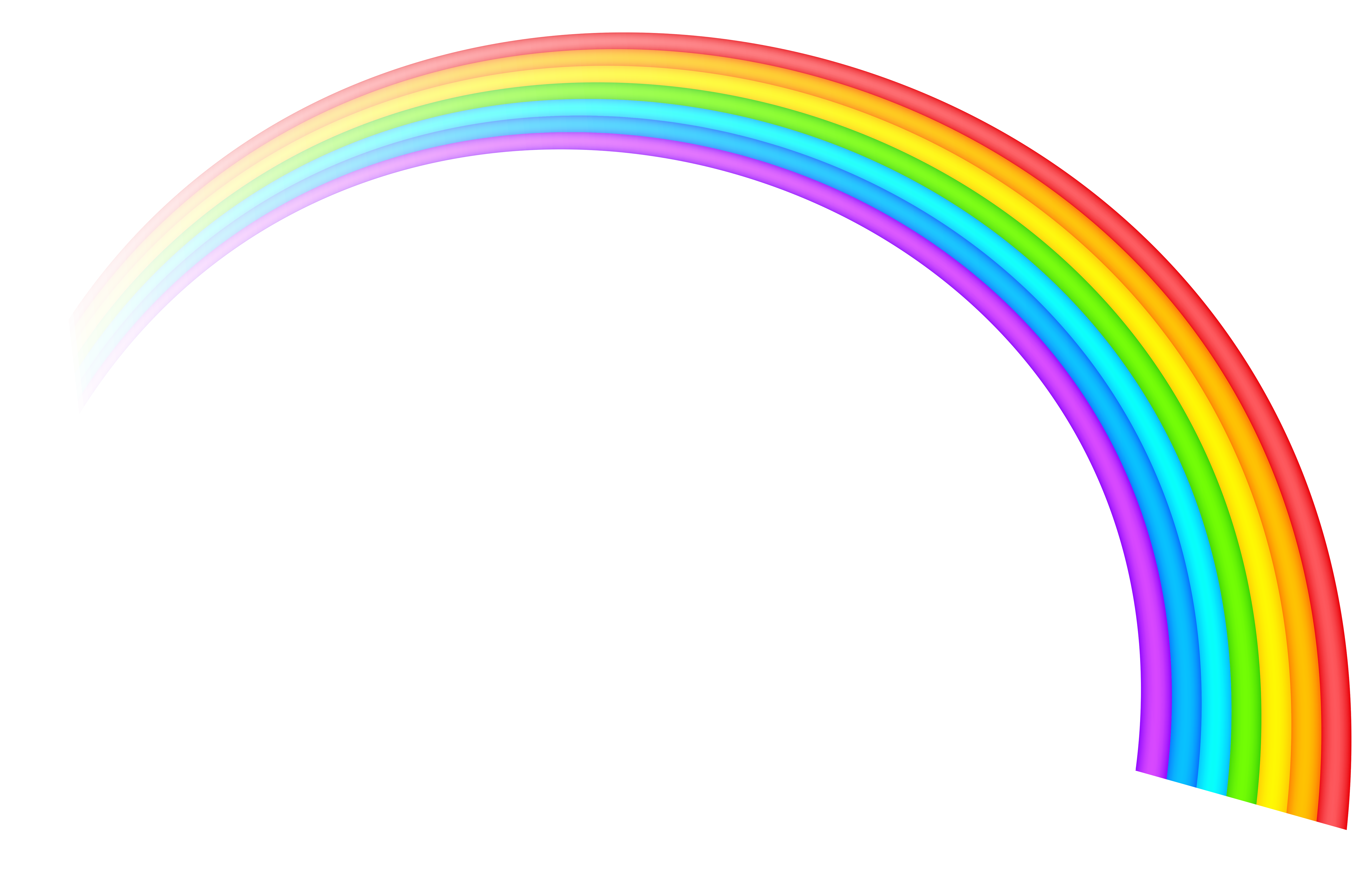 Free Clip Art Rainbows .
