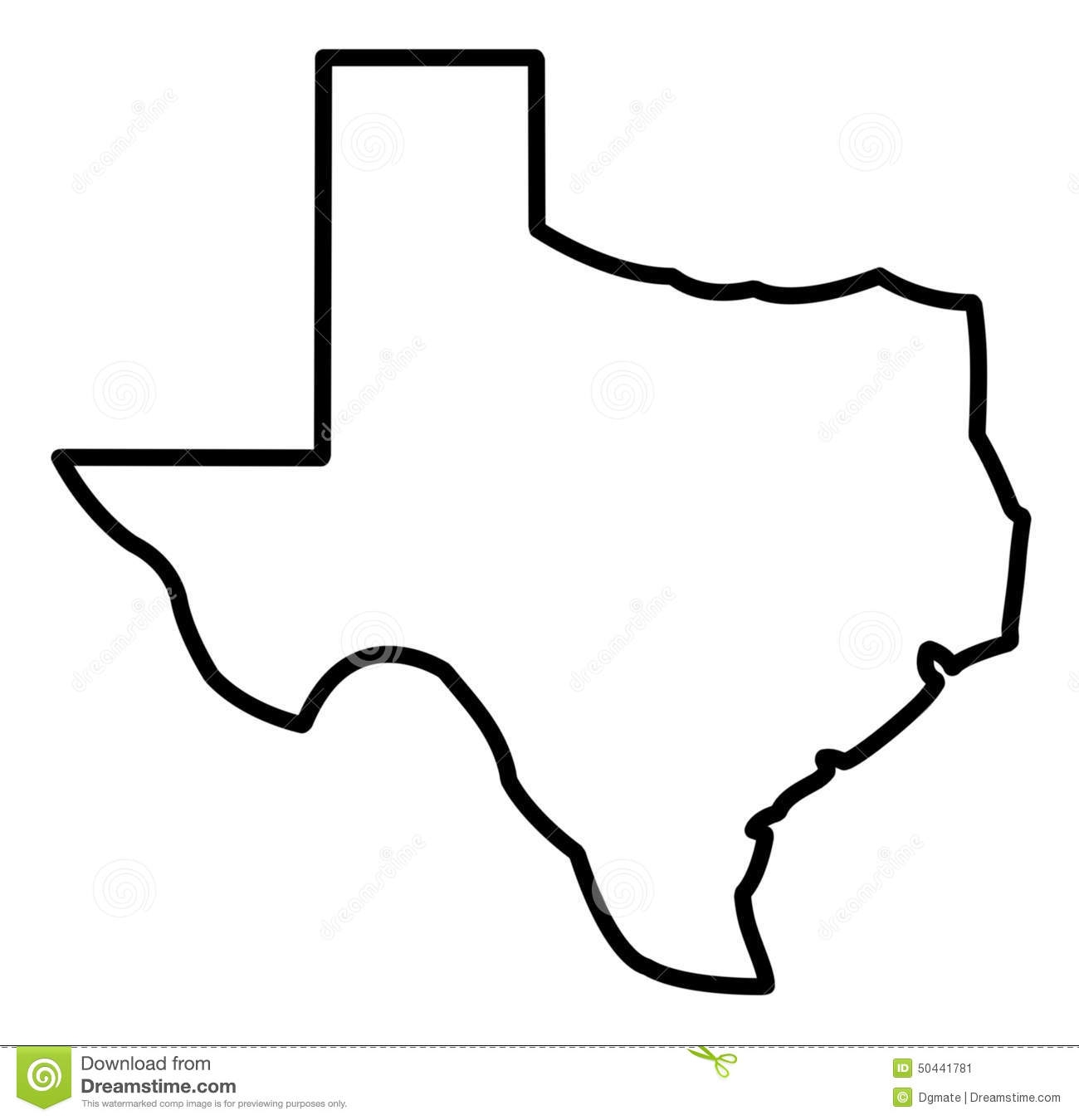 free, clip art. Texas Map .
