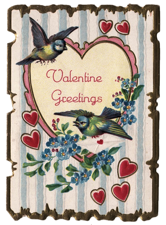 Free Vintage Valentine Clip A