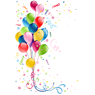 happy birthday balloons clipa