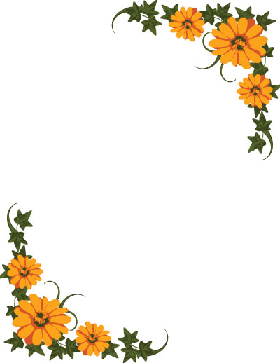 flower border clipart