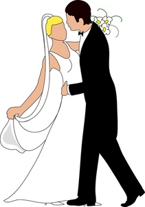 Free clipart bride and groom  - Clipart Bride And Groom