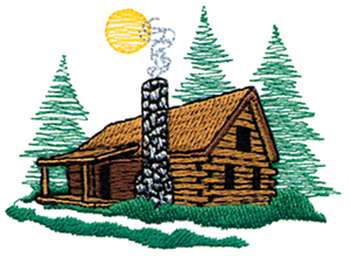 Free Clipart Cabin Images - Log Cabin Clip Art