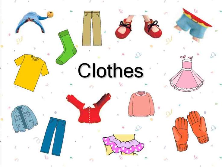 free clipart for teachers clothing | PowerPoint-Presentation to teach u0026quot;Clothesu0026quot;.