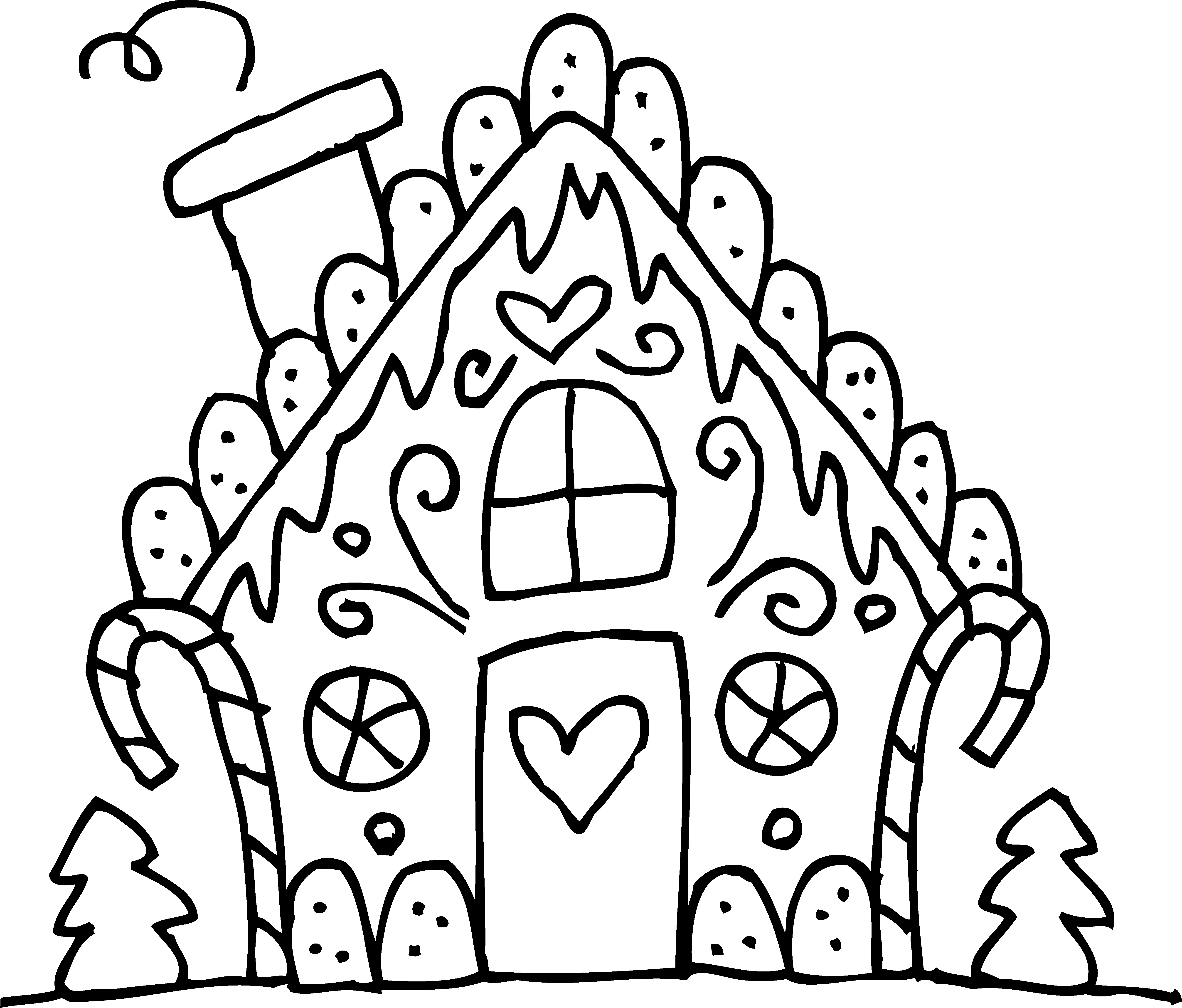 Free clipart gingerbread house and men - ClipartFox