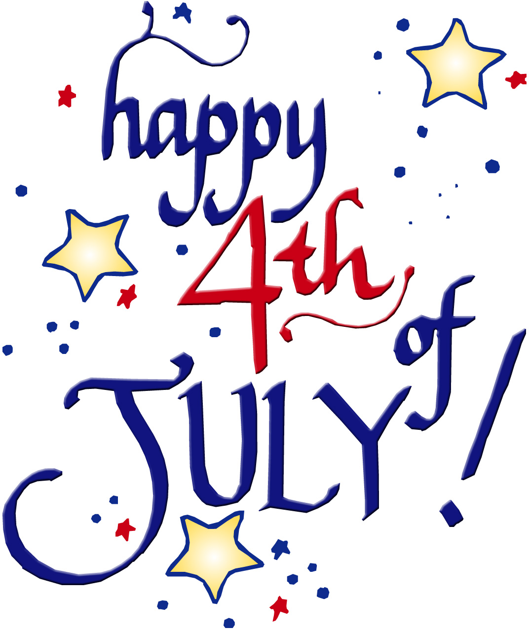 Free Clip Art 4th Of July Pic