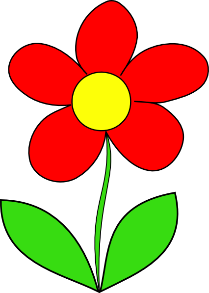 Free clipart image of flowers