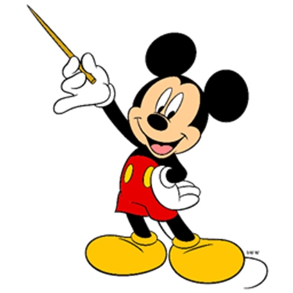 Free clipart Mickey Mouse - I - Conductor Clipart
