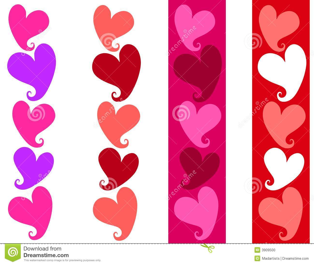 Free Clipart N Images Free ... Simple Valentine Heart Borders .