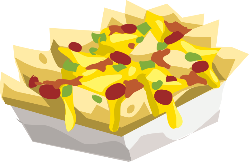 Free Clipart Nachos And Cheese .