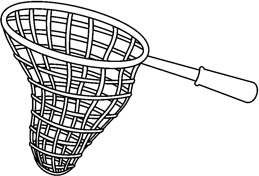 Silkworm Square Net Clipart