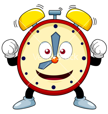 Be On Time Clipart #1