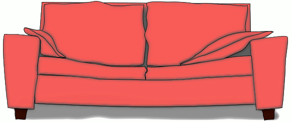 Free Couch Clipart - Clip Art Couch