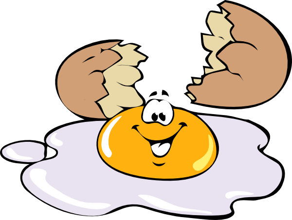 Free cracked egg clipart free - Clipart Egg