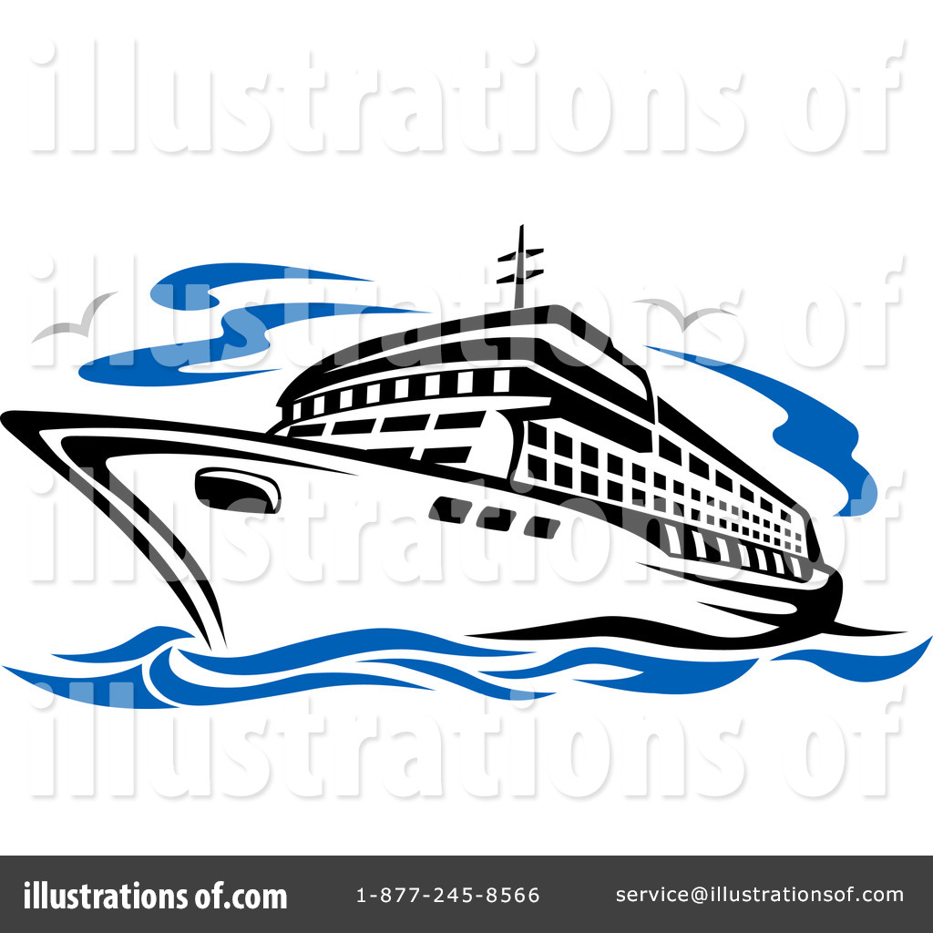 Free cruise ship clip art - .