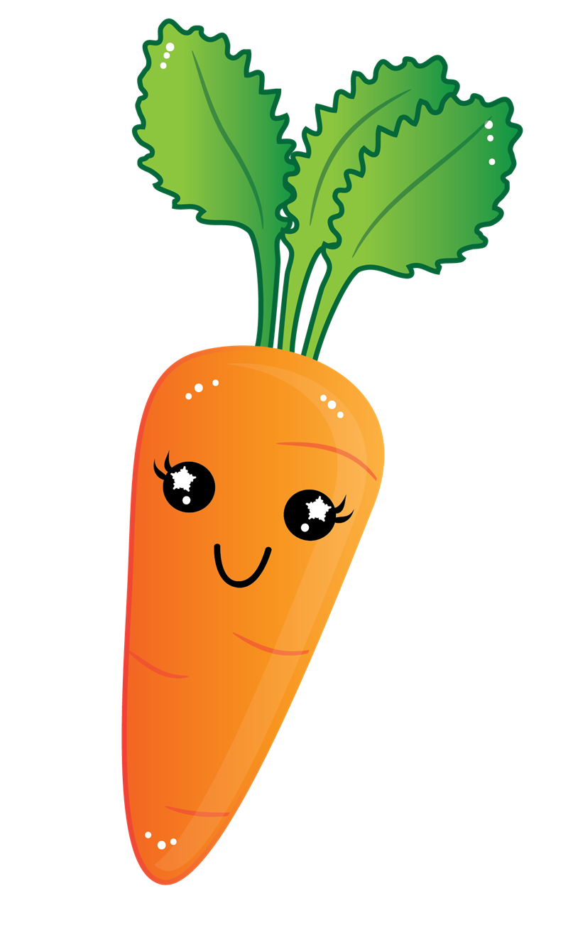 Free Cute Cartoon Carrot Clip Art u0026middot; carrots15