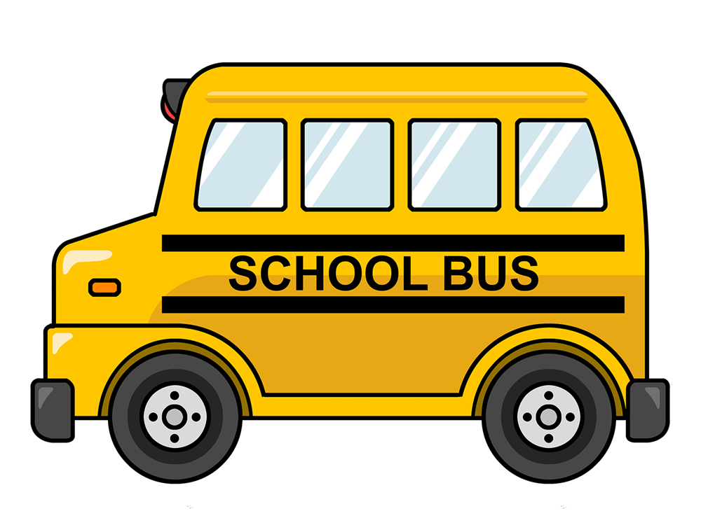 Free Cute Cartoon School Bus  - School Bus Clipart Free