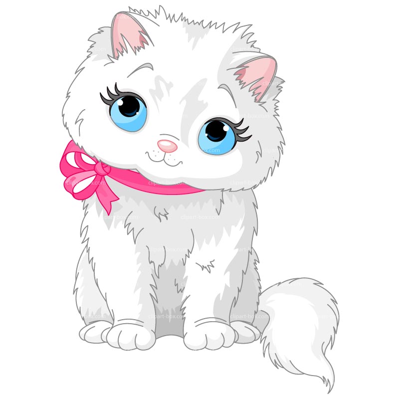 Free Cute Cat Clipart. Kitten - Cute Cat Clip Art