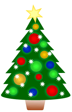 Free Cute Clipart: Animated Christmas Tree Set ...