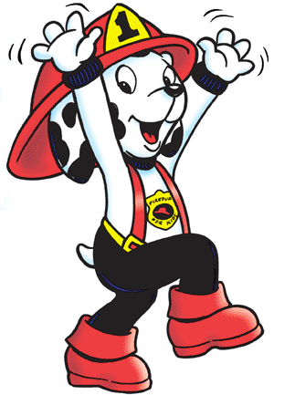 ... Free dalmatian fire dog clipart; Fire Safety ...