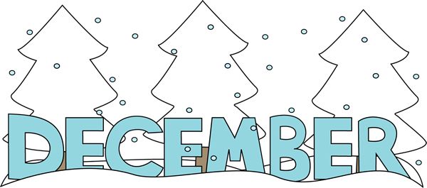 Free december clipart image