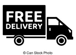 Free delivery truck - free . - Delivery Clipart