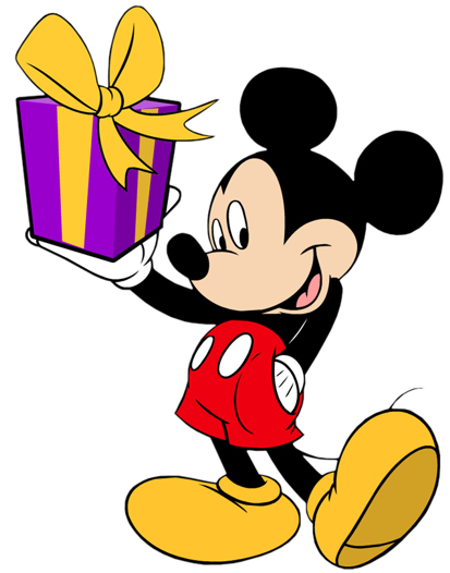 Free Disney Birthday Clipart and Disney Animated Gifs - Disney