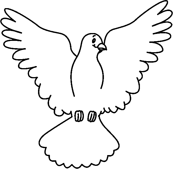 White Dove Clip Art