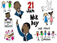 FREE DOWNLOAD! Martin Luther King Jr. Clipart PNG Files for Personal or Commercial Use