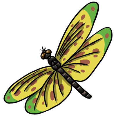 Free Dragonfly Clip Art 20 - Clipart Dragonfly