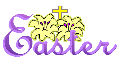 Free easter religious clipart .