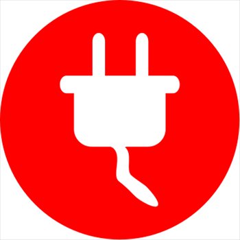 Free Electrical Plug Symbol C - Electrical Clipart