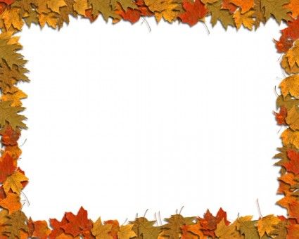 Free Fall Border Templates | Fall Leaves Border Clip Art | Classroom Ideas | Pinterest | Clip art, Photos and Art