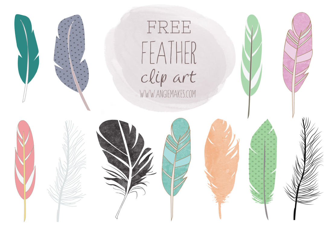 free feather clip art