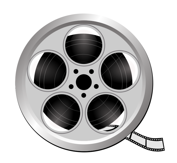 Free Film Reel 2 Clip Art - Movie Reel Clip Art