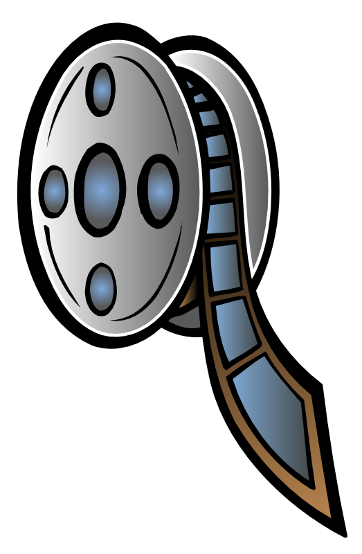 Free Film Reel Clip Art - Film Reel Clip Art