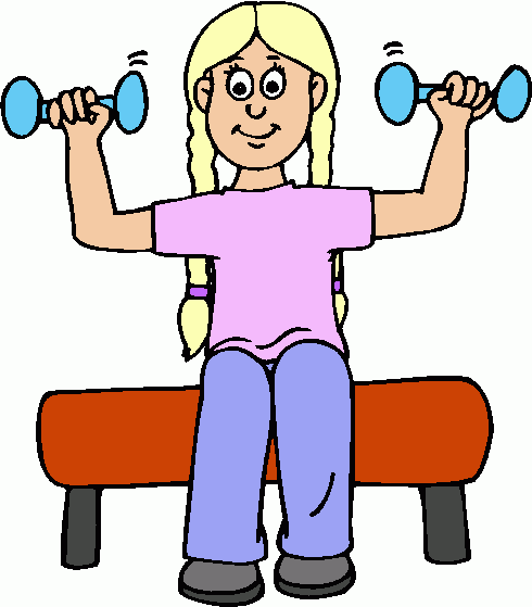 Exercise free clip art people