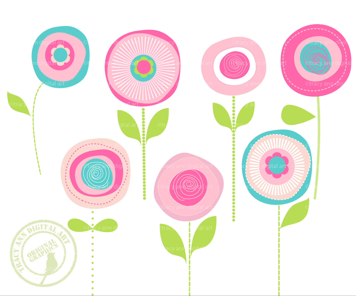 free flower clip art - Free Clipart Of Flowers