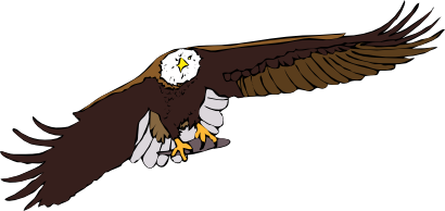 Free Flying Eagle Clip Art