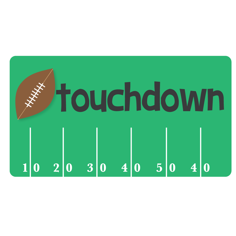 Free Football Clipart to use  - Touchdown Clipart