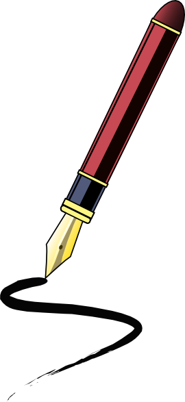 fountain pen clipart