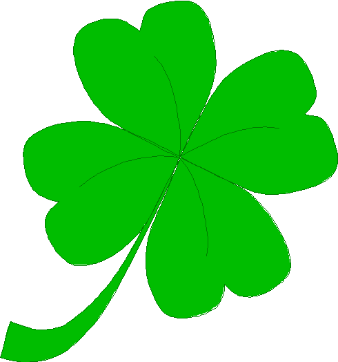 Free Four Leafed Clover Clipart