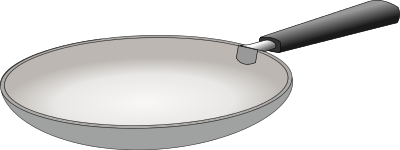 Free Frying Pan Clip Art - Pan Clipart