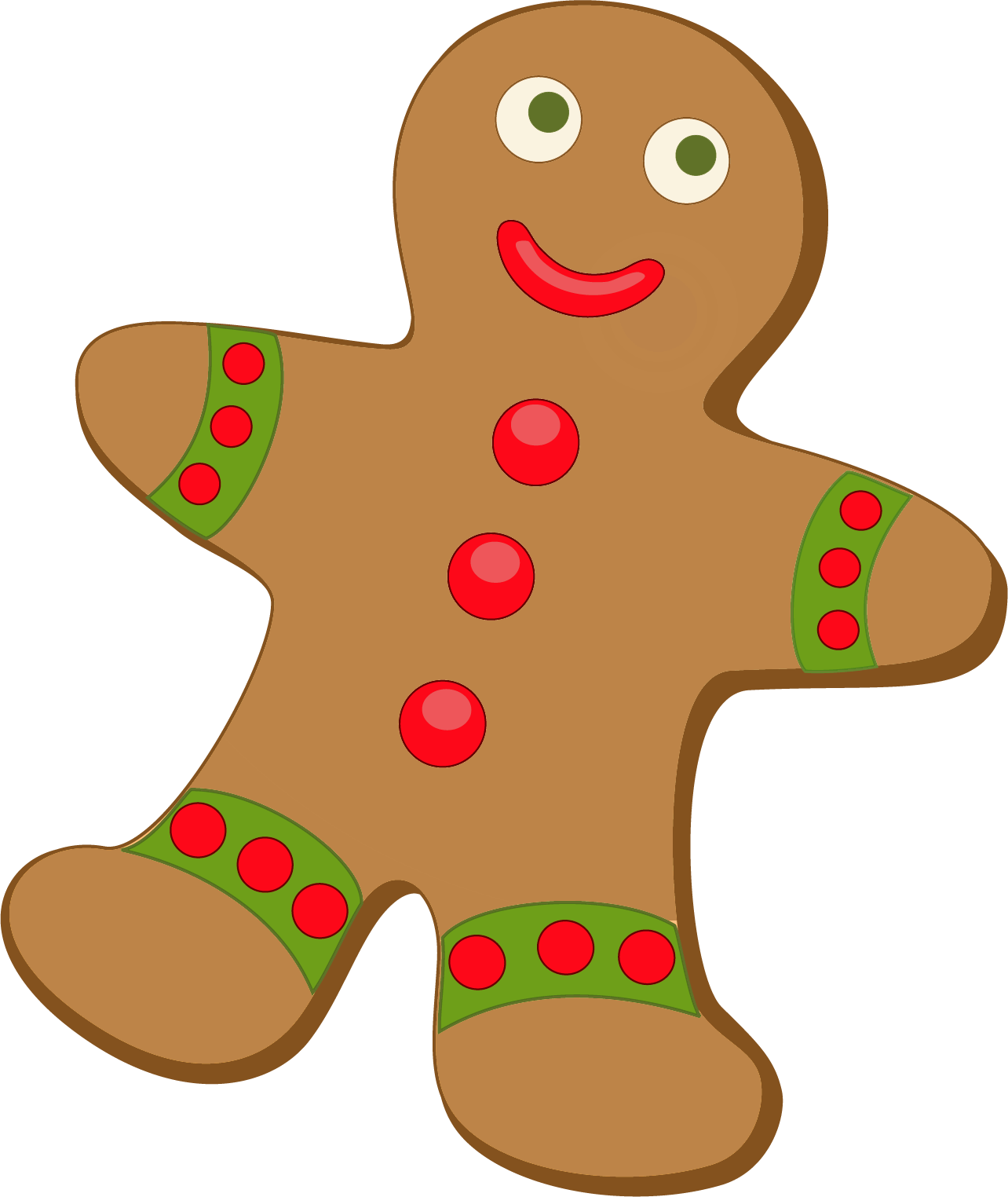 Free Gingerbread Clipart - Gingerbread Clipart