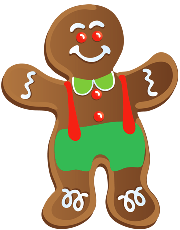Gingerbread Clip Art Cliparts