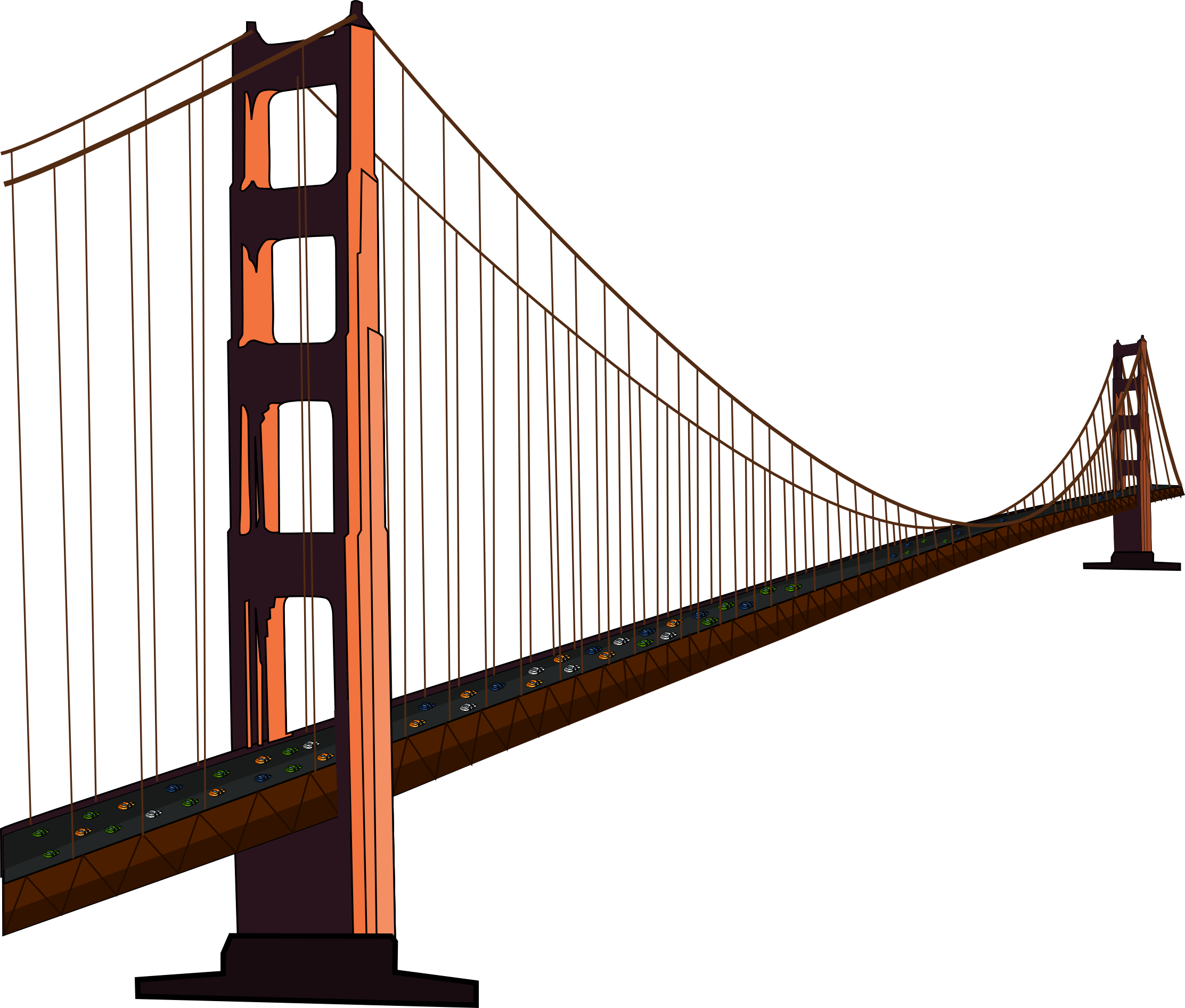 Free Golden Gate Bridge Clip Art