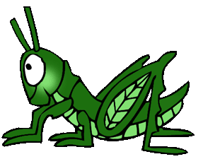 Free Grasshopper Clip Art! . - Grasshopper Clipart